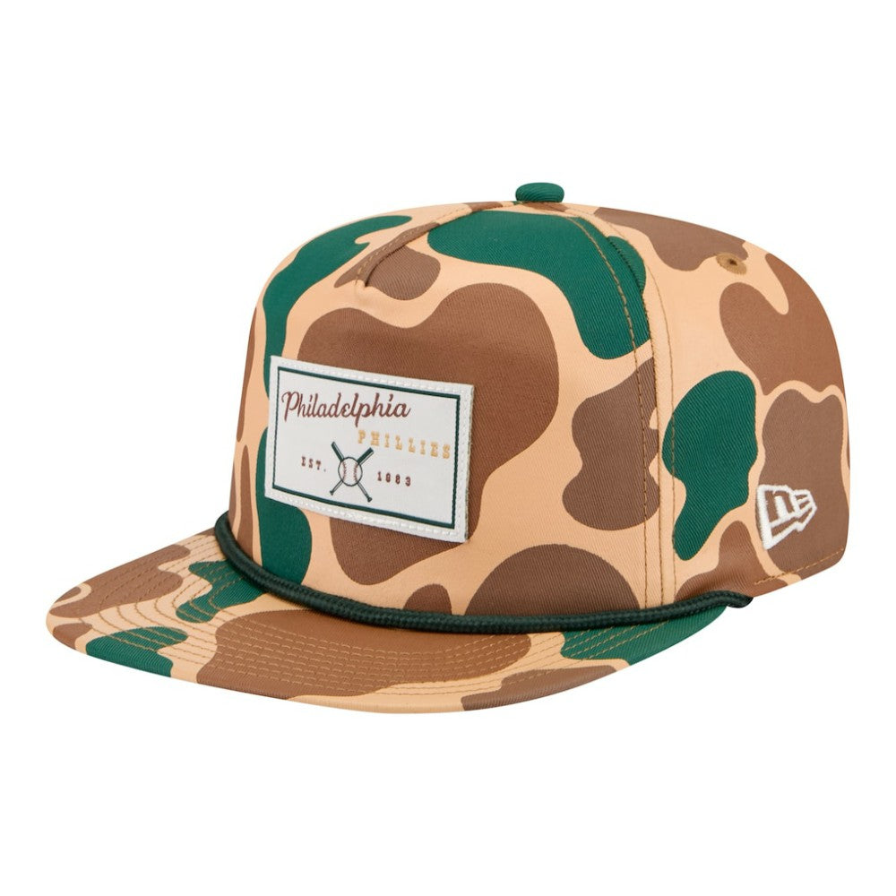 Camo Philadelphia Phillies New Era Duck 19TWENTY Adjustable Hat