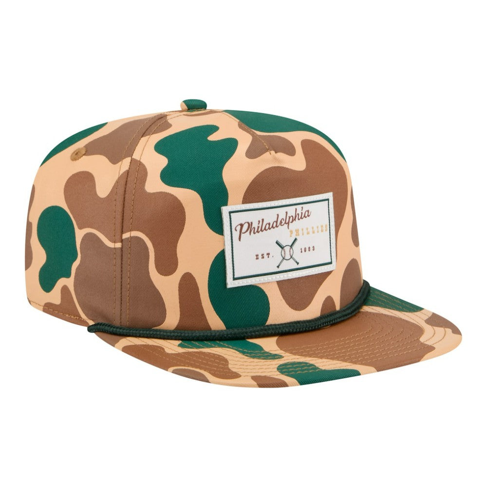 Camo Philadelphia Phillies New Era Duck 19TWENTY Adjustable Hat