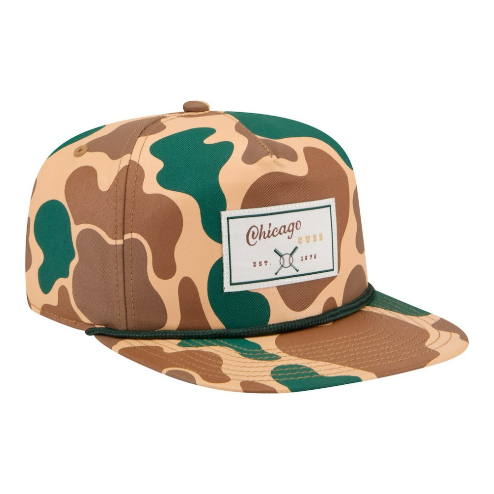 Camo Chicago Cubs New Era Duck 19TWENTY Adjustable Hat