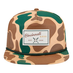Camo Cincinnati Reds New Era Duck 19TWENTY Adjustable Hat