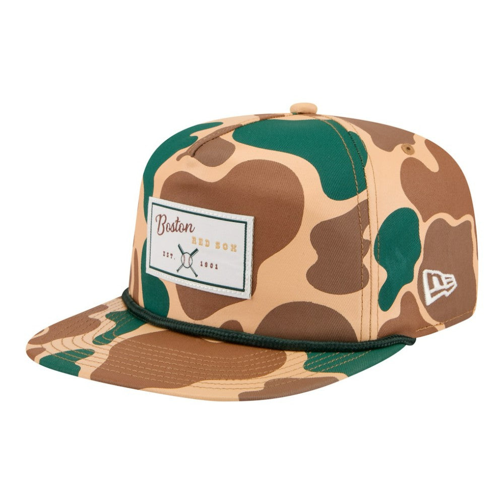 Camo Boston Red Sox New Era Duck 19TWENTY Adjustable Hat