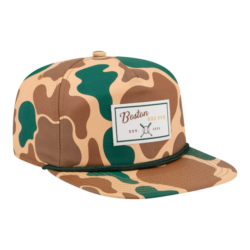 Camo Boston Red Sox New Era Duck 19TWENTY Adjustable Hat