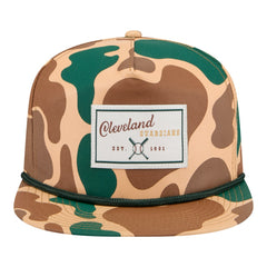 Camo Cleveland Guardians New Era Duck 19TWENTY Adjustable Hat
