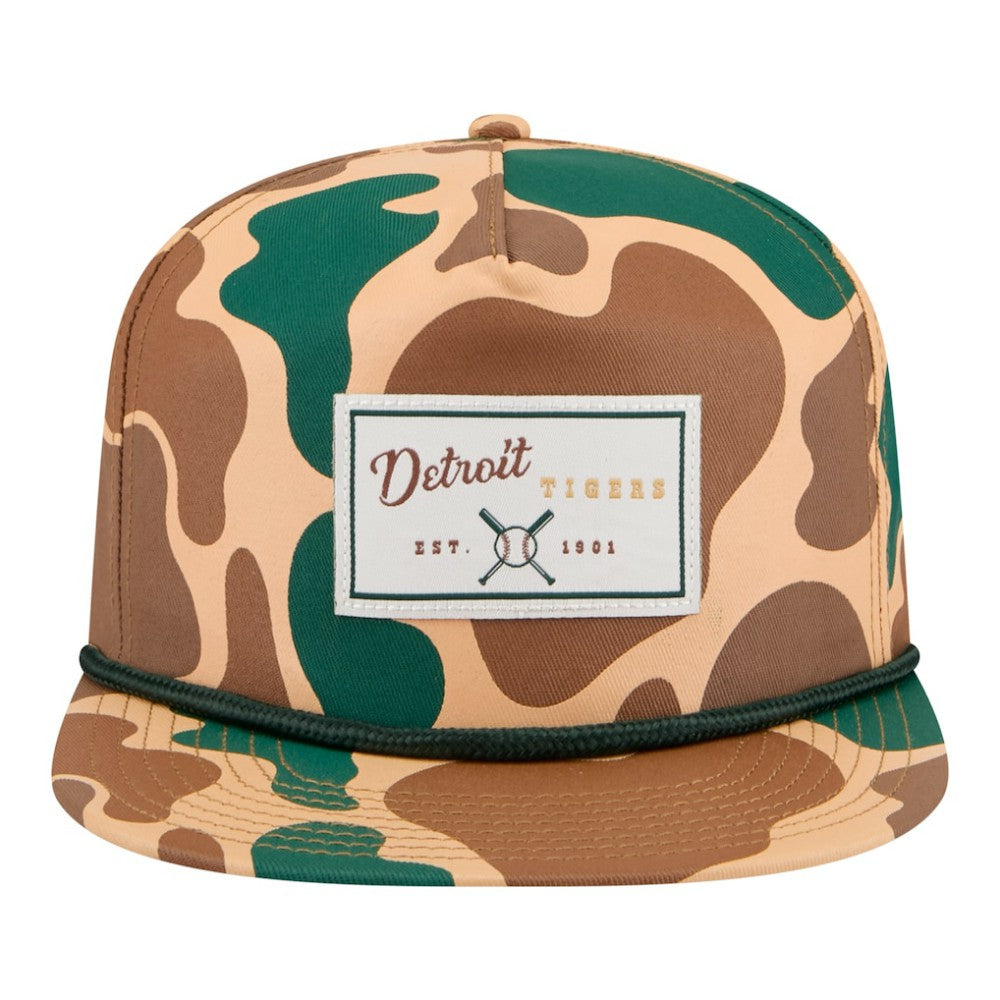 Camo Detroit Tigers New Era Duck 19TWENTY Adjustable Hat