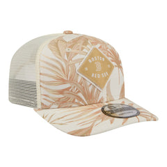 Tan Boston Red Sox New Era Tonal Palm 9SEVENTY Adjustable Trucker Hat