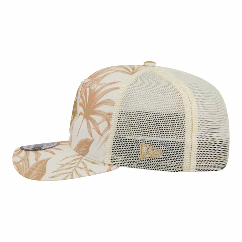 Tan Boston Red Sox New Era Tonal Palm 9SEVENTY Adjustable Trucker Hat