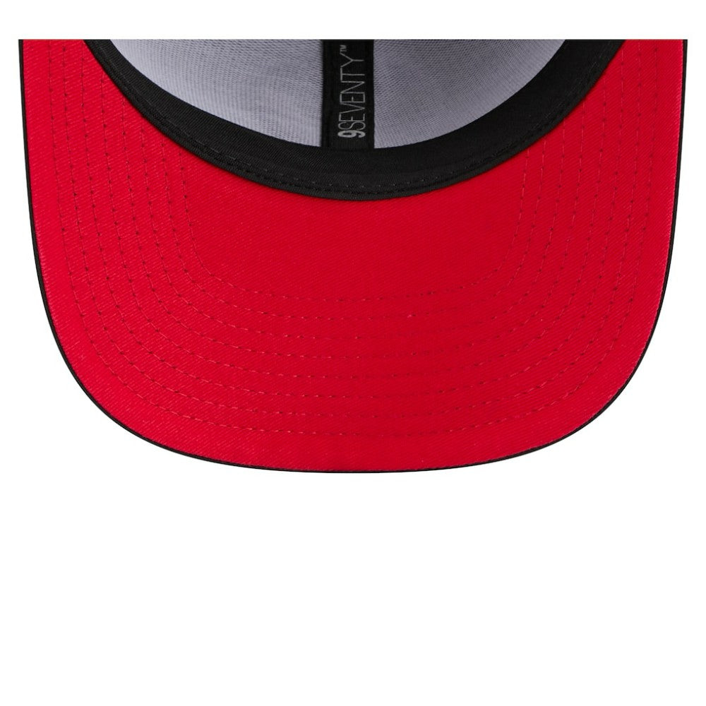 Black Washington Nationals New Era Circle 9SEVENTY Adjustable Hat