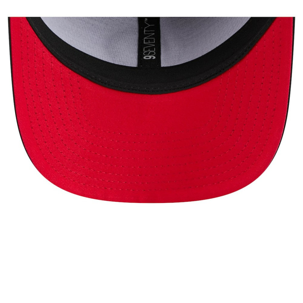 Black Boston Red Sox New Era Circle 9SEVENTY Adjustable Hat