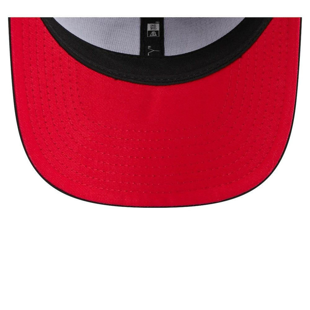Black Chicago Cubs New Era Circle 9SEVENTY Adjustable Hat