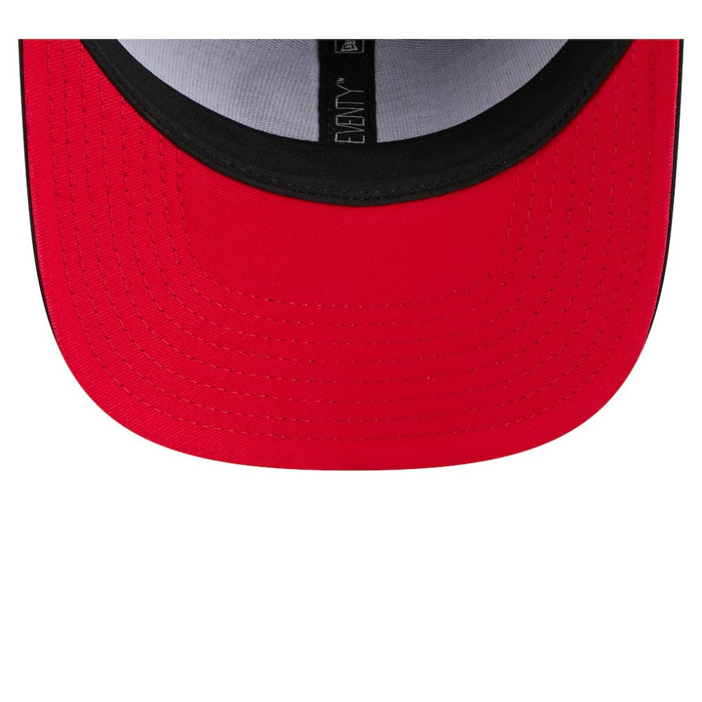 Black Cincinnati Reds New Era Circle 9SEVENTY Adjustable Hat