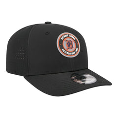 Black Detroit Tigers New Era Circle 9SEVENTY Adjustable Hat