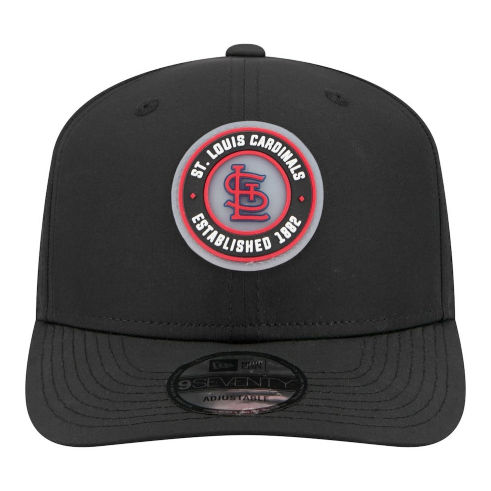 Black St. Louis Cardinals New Era Circle 9SEVENTY Adjustable Hat