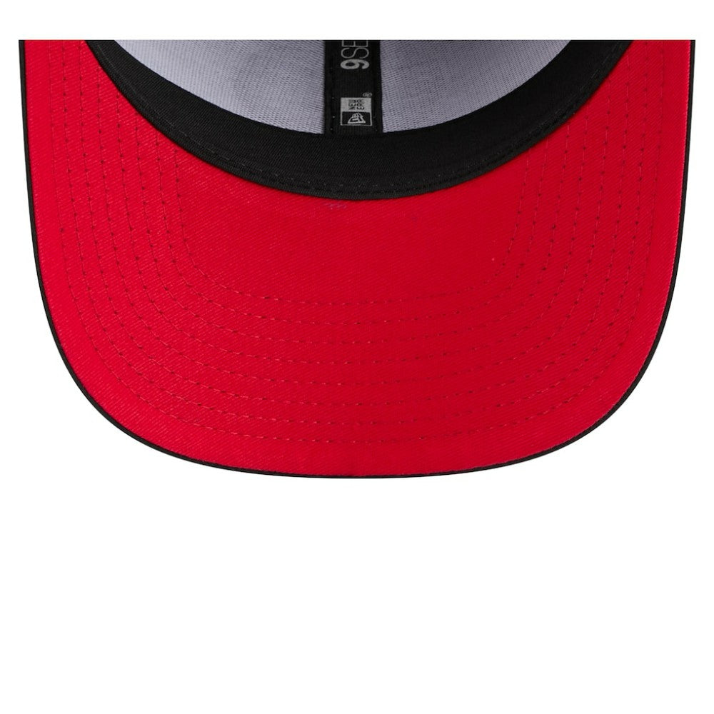 Black Texas Rangers New Era Circle 9SEVENTY Adjustable Hat