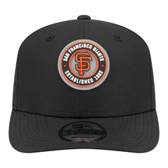 Black San Francisco Giants New Era Circle 9SEVENTY Adjustable Hat