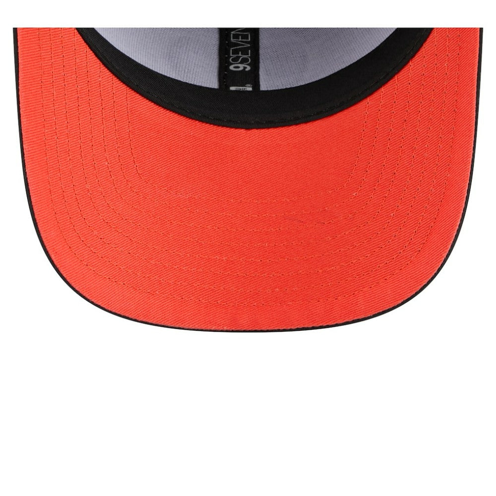 Black San Francisco Giants New Era Circle 9SEVENTY Adjustable Hat