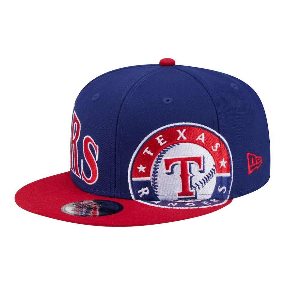 Royal/Red Texas Rangers New Era Stretched Two-Tone 9FIFTY Adjustable Hat