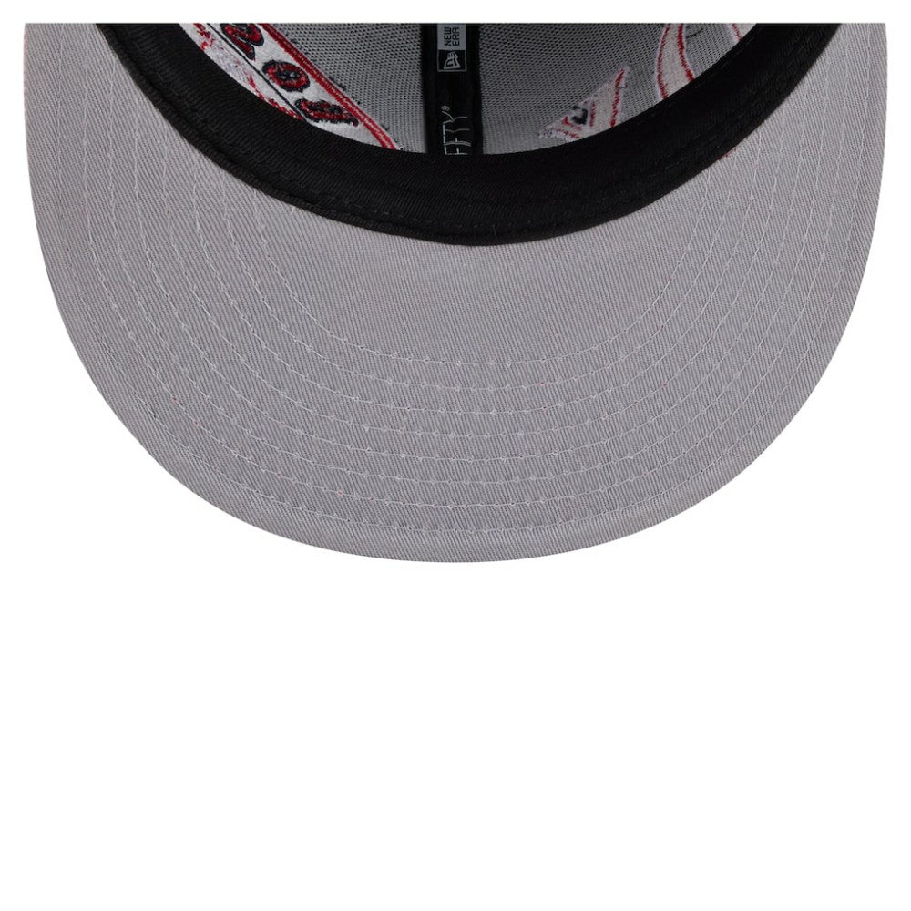 Navy/Red Boston Red Sox New Era Stretched Two-Tone 9FIFTY Adjustable Hat
