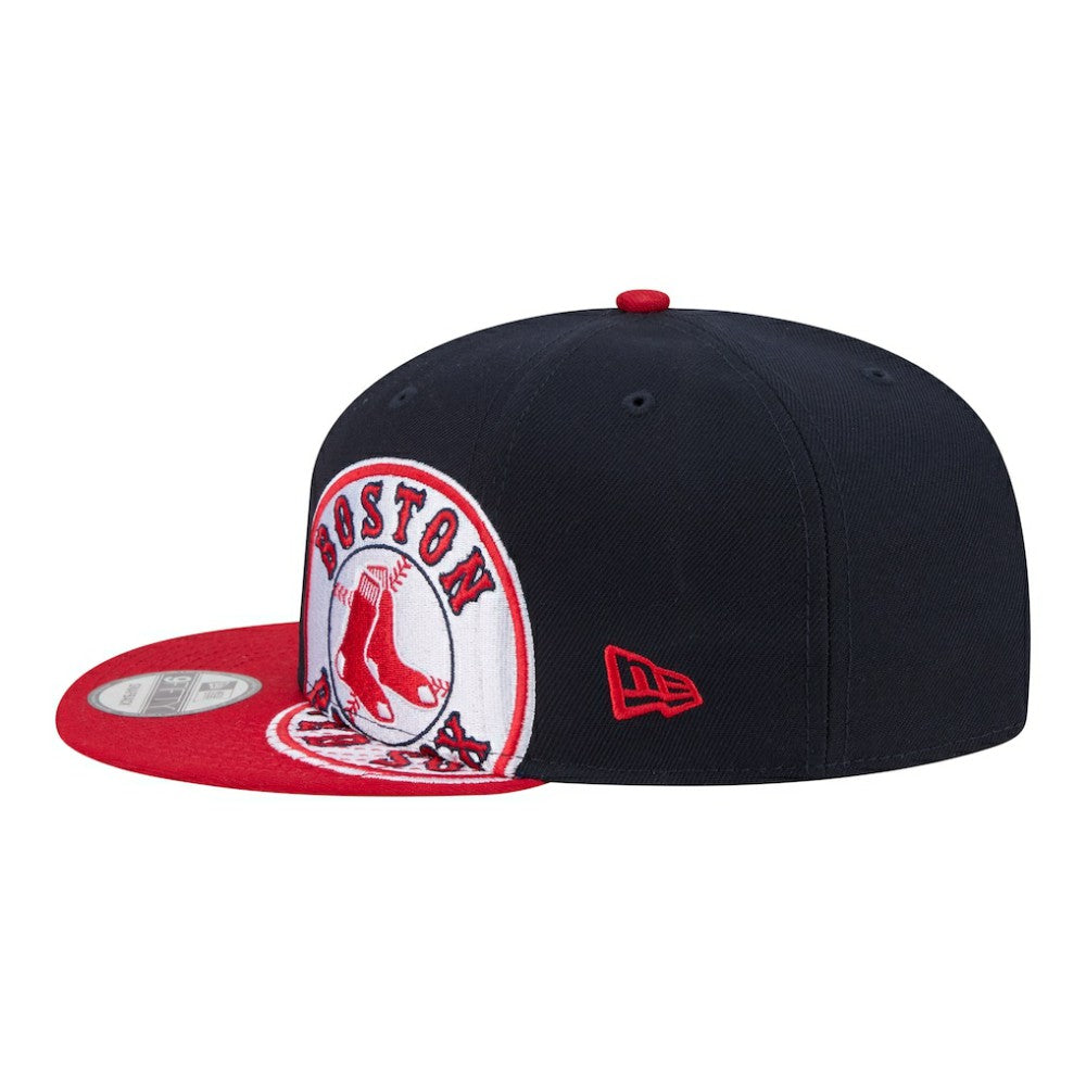 Navy/Red Boston Red Sox New Era Stretched Two-Tone 9FIFTY Adjustable Hat