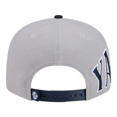 Gray/Navy New York Yankees New Era Stretched Two-Tone 9FIFTY Adjustable Hat