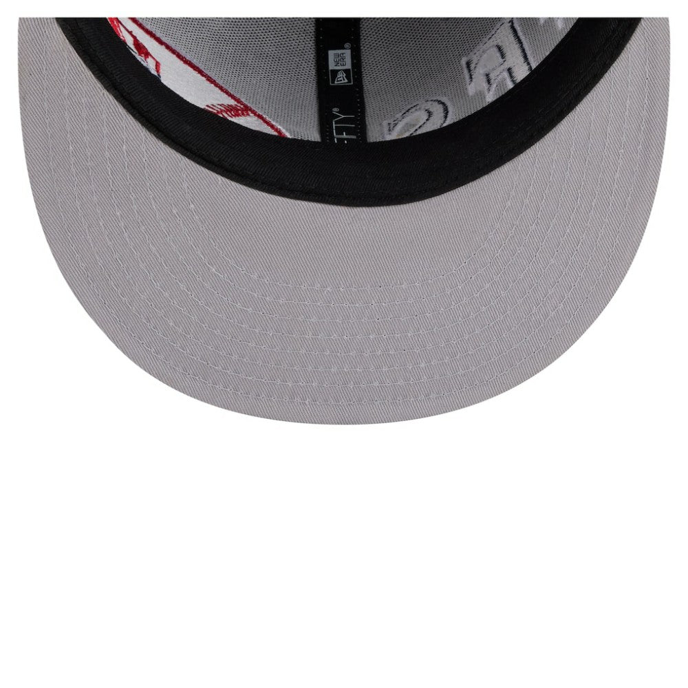 Gray/Navy New York Yankees New Era Stretched Two-Tone 9FIFTY Adjustable Hat