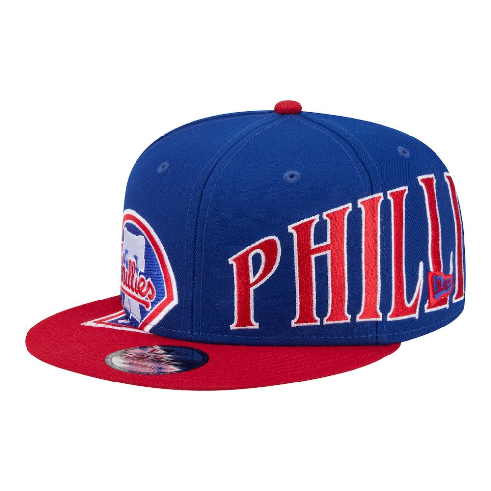 Royal/Red Philadelphia Phillies New Era Stretched Two-Tone 9FIFTY Adjustable Hat