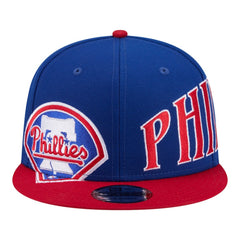 Royal/Red Philadelphia Phillies New Era Stretched Two-Tone 9FIFTY Adjustable Hat