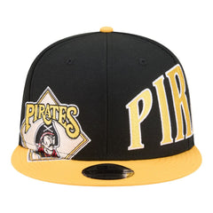 Black/Gold Pittsburgh Pirates New Era Stretched Two-Tone 9FIFTY Adjustable Hat