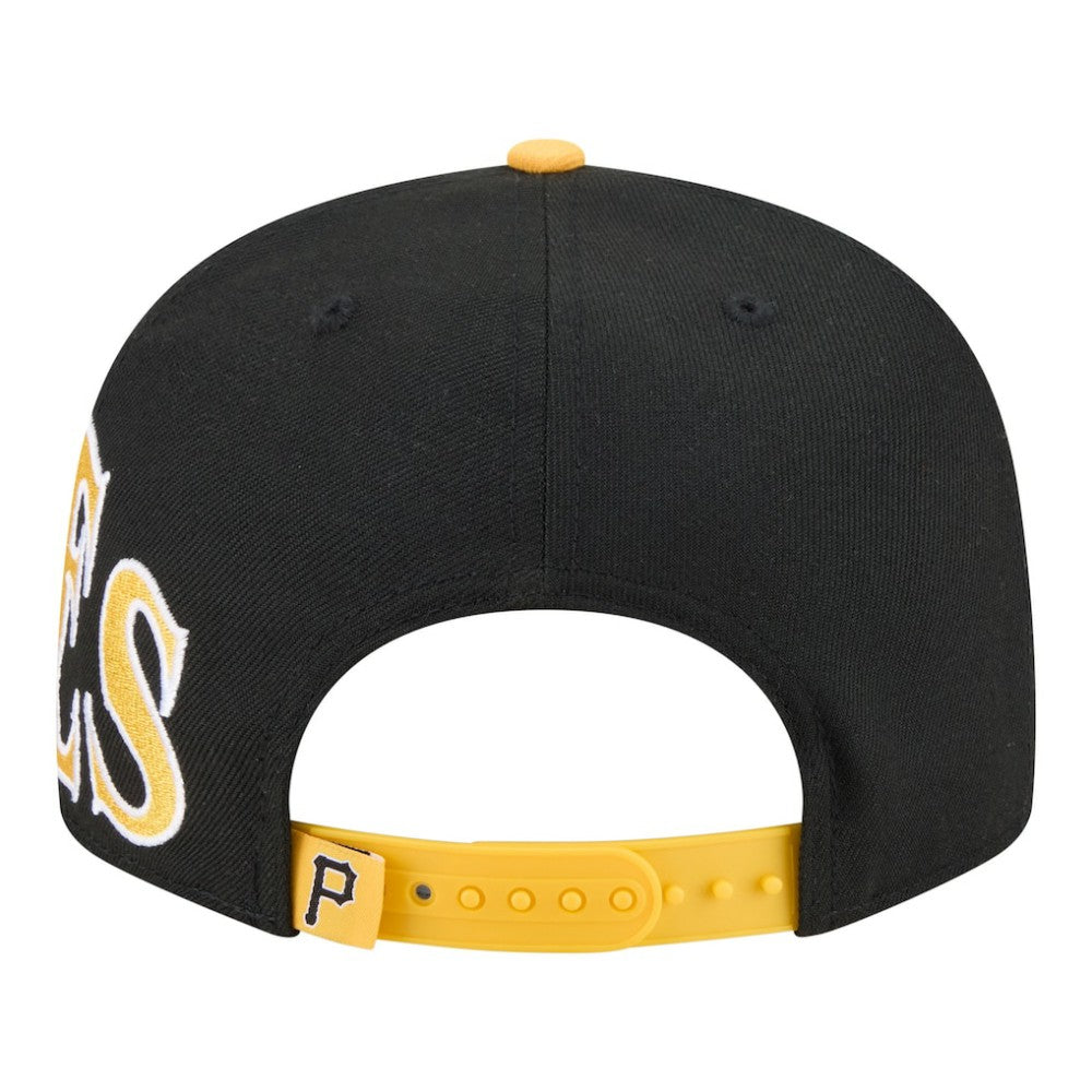 Black/Gold Pittsburgh Pirates New Era Stretched Two-Tone 9FIFTY Adjustable Hat