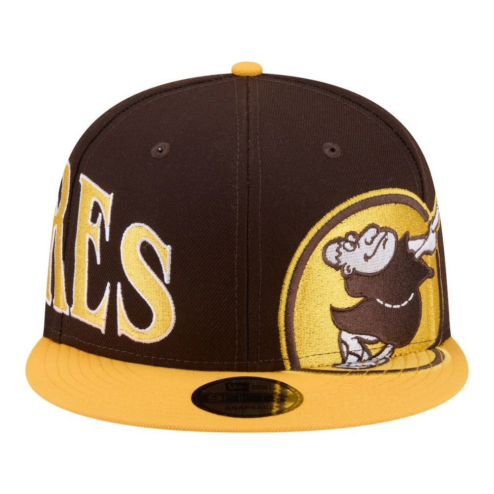 Brown/Gold San Diego Padres New Era Stretched Two-Tone 9FIFTY Adjustable Hat