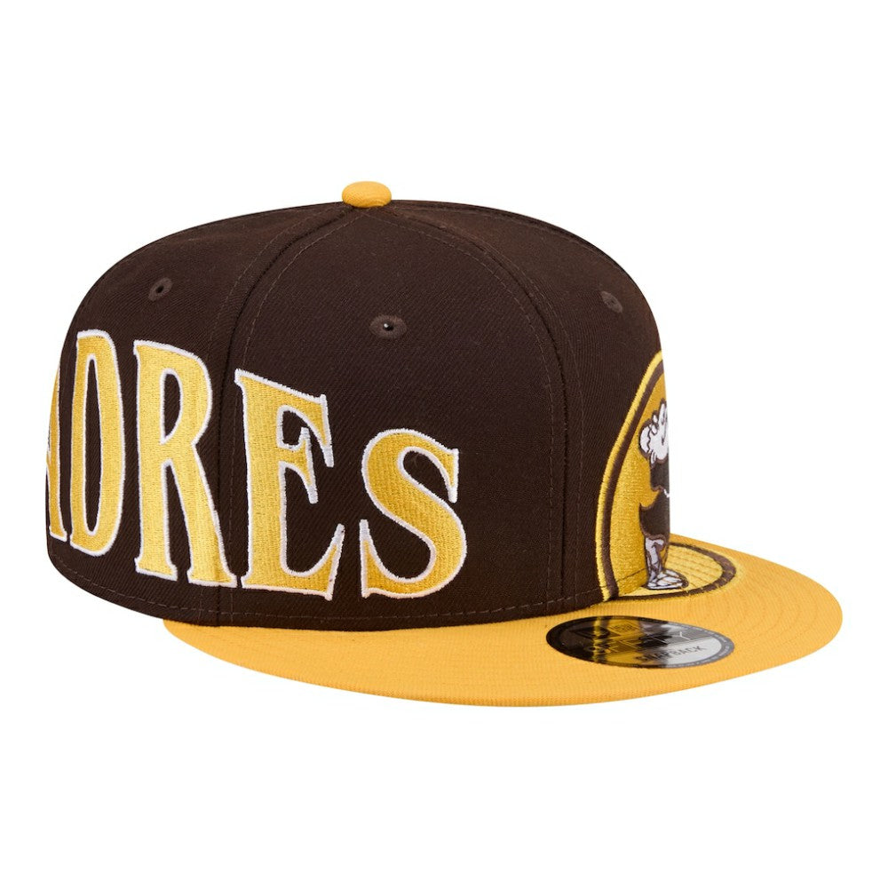 Brown/Gold San Diego Padres New Era Stretched Two-Tone 9FIFTY Adjustable Hat
