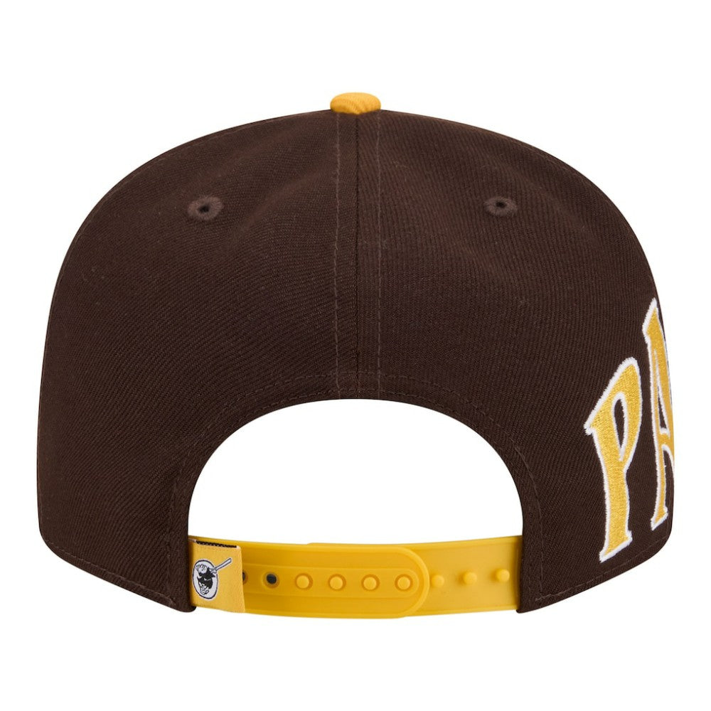 Brown/Gold San Diego Padres New Era Stretched Two-Tone 9FIFTY Adjustable Hat