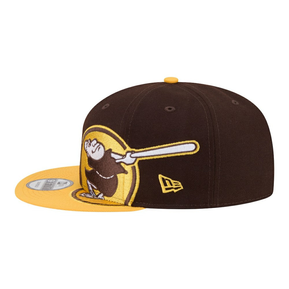 Brown/Gold San Diego Padres New Era Stretched Two-Tone 9FIFTY Adjustable Hat