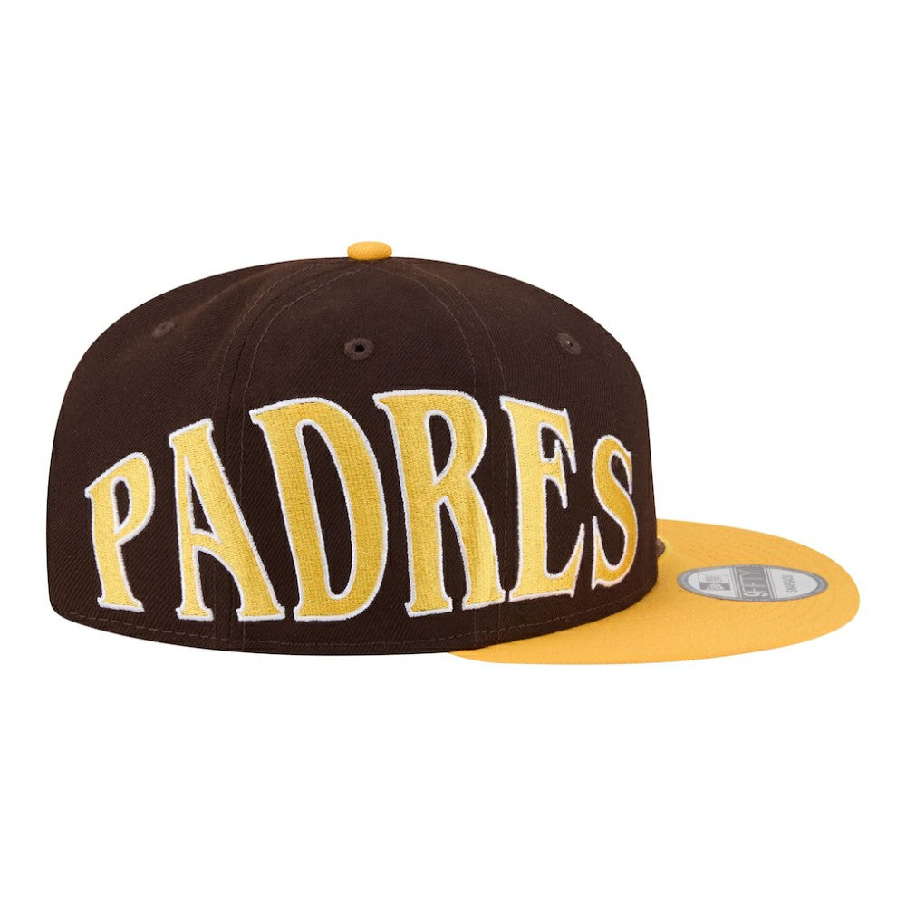 Brown/Gold San Diego Padres New Era Stretched Two-Tone 9FIFTY Adjustable Hat