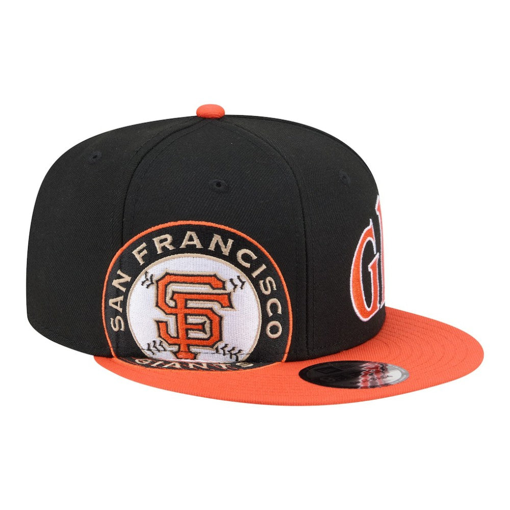 Black/Orange San Francisco Giants New Era Stretched Two-Tone 9FIFTY Adjustable Hat