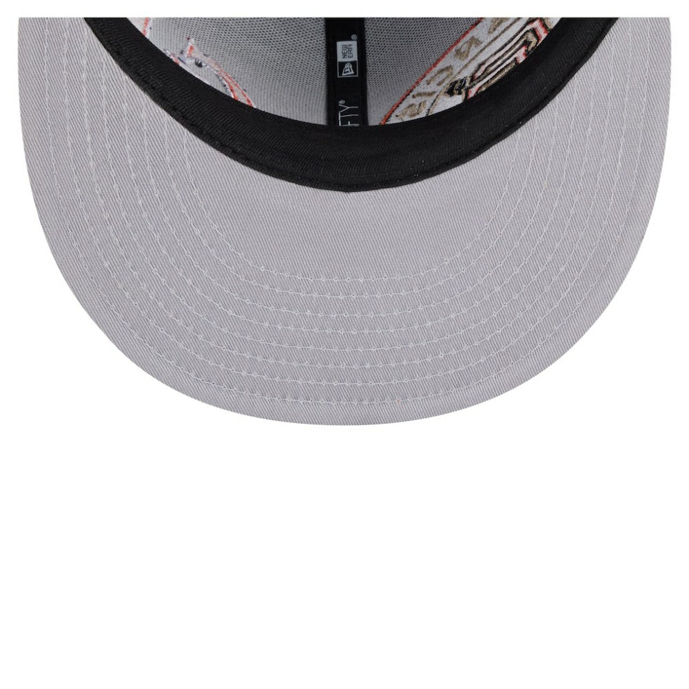 Black/Orange San Francisco Giants New Era Stretched Two-Tone 9FIFTY Adjustable Hat
