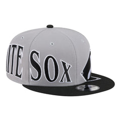 Gray/Black Chicago White Sox New Era Stretched Two-Tone 9FIFTY Adjustable Hat