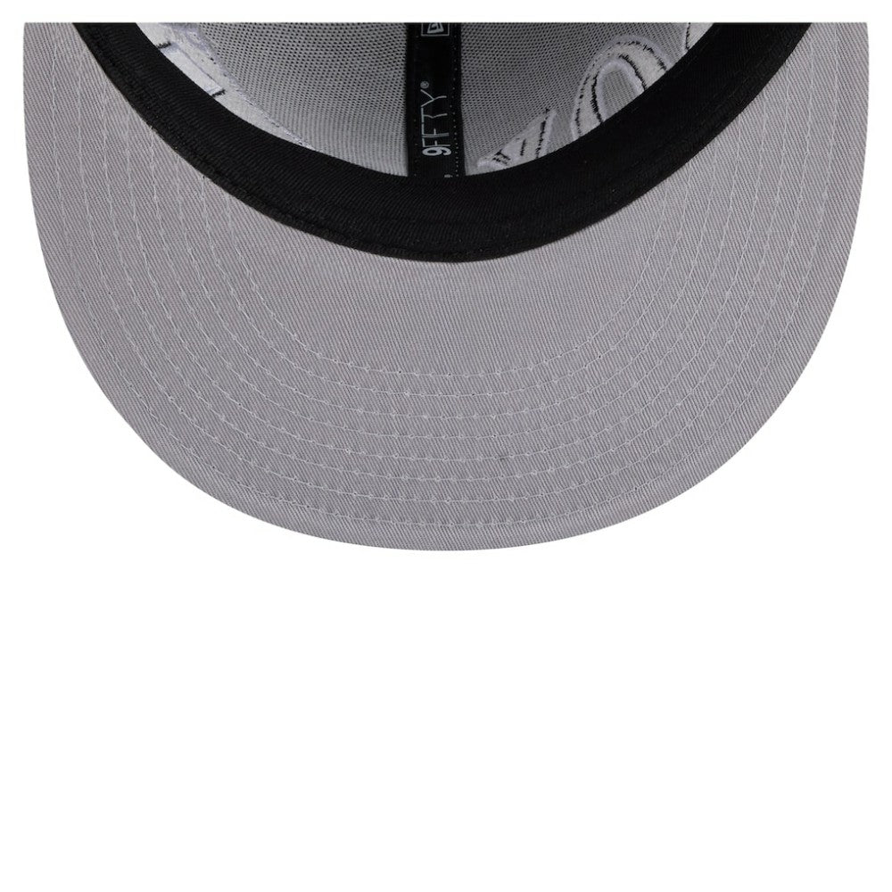 Gray/Black Chicago White Sox New Era Stretched Two-Tone 9FIFTY Adjustable Hat