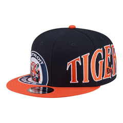 Navy/Orange Detroit Tigers New Era Stretched Two-Tone 9FIFTY Adjustable Hat
