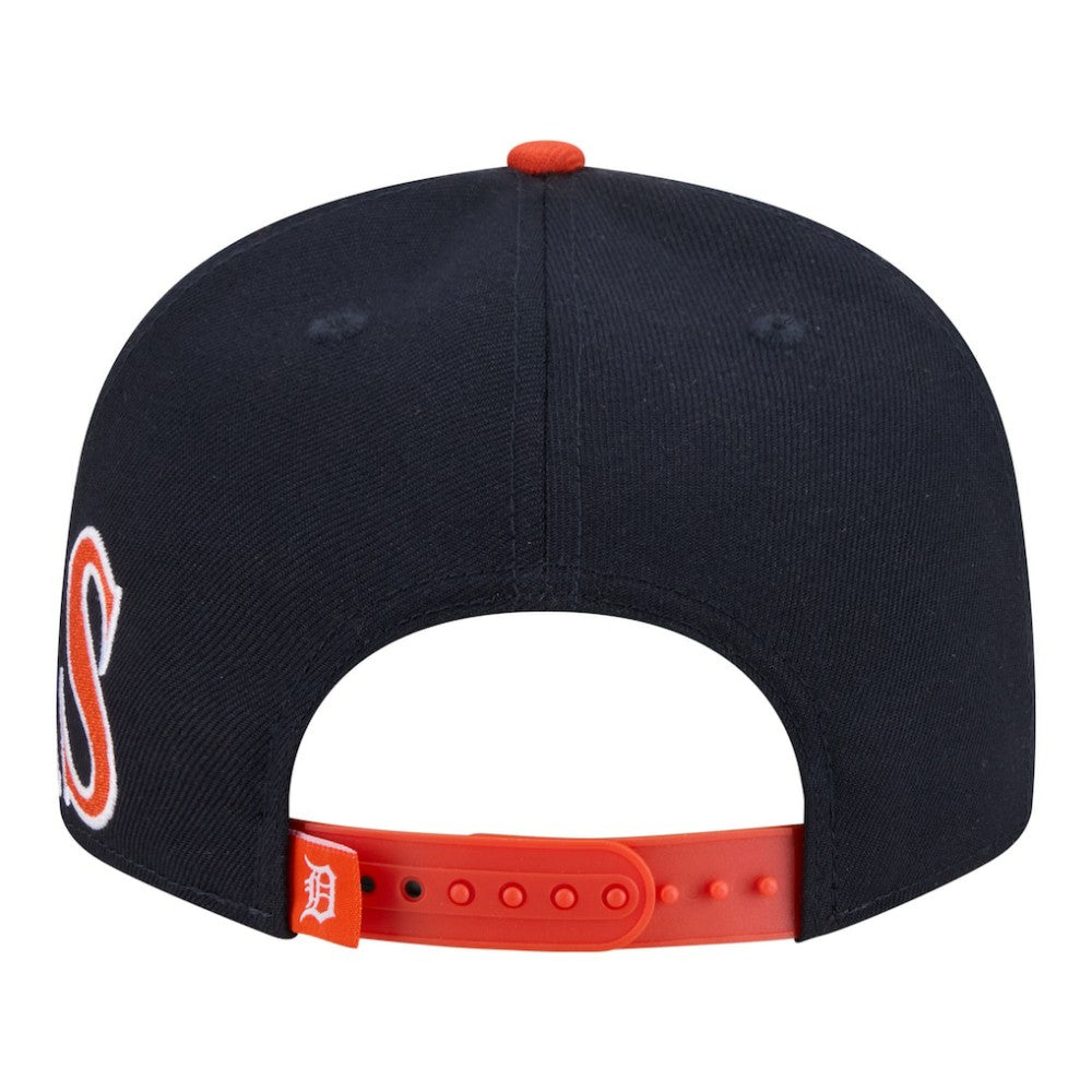 Navy/Orange Detroit Tigers New Era Stretched Two-Tone 9FIFTY Adjustable Hat