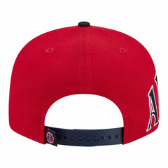 Red/Navy Los Angeles Angels New Era Stretched Two-Tone 9FIFTY Adjustable Hat