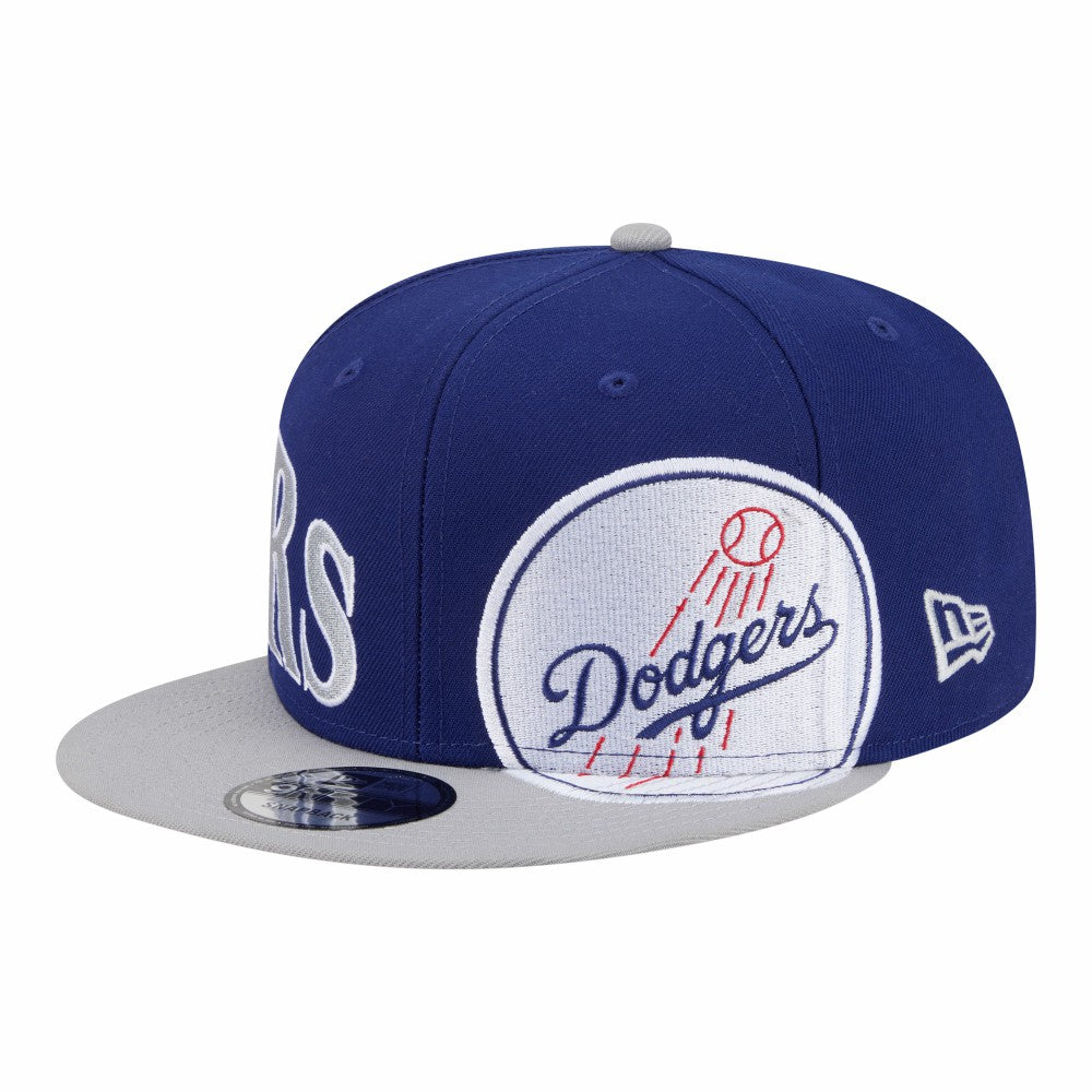 Royal/Gray Los Angeles Dodgers New Era Stretched Two-Tone 9FIFTY Adjustable Hat