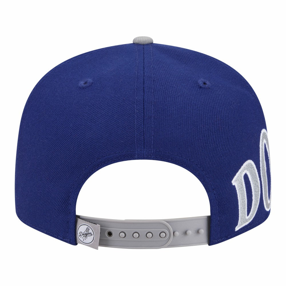 Royal/Gray Los Angeles Dodgers New Era Stretched Two-Tone 9FIFTY Adjustable Hat