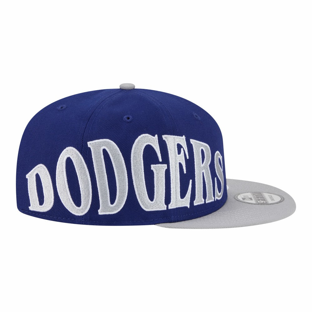 Royal/Gray Los Angeles Dodgers New Era Stretched Two-Tone 9FIFTY Adjustable Hat