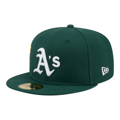 Green Athletics New Era City Patch 59FIFTY Fitted Hat
