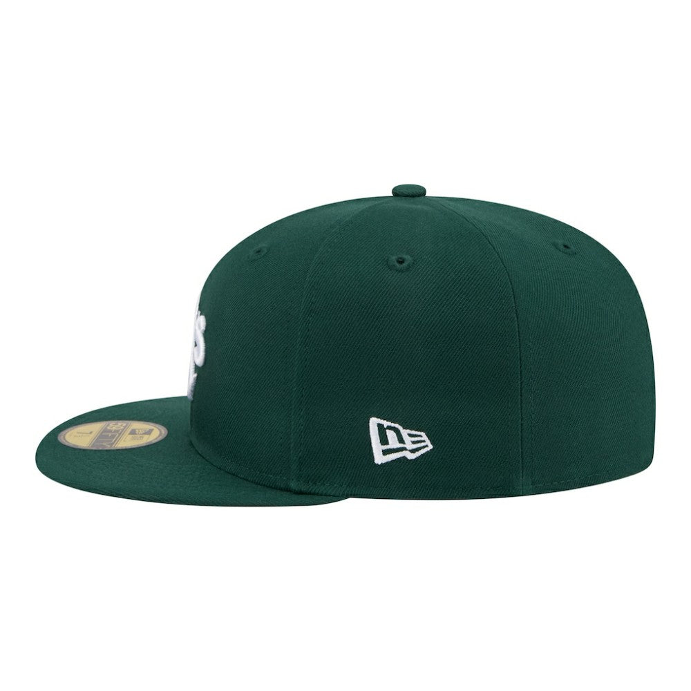 Green Athletics New Era City Patch 59FIFTY Fitted Hat