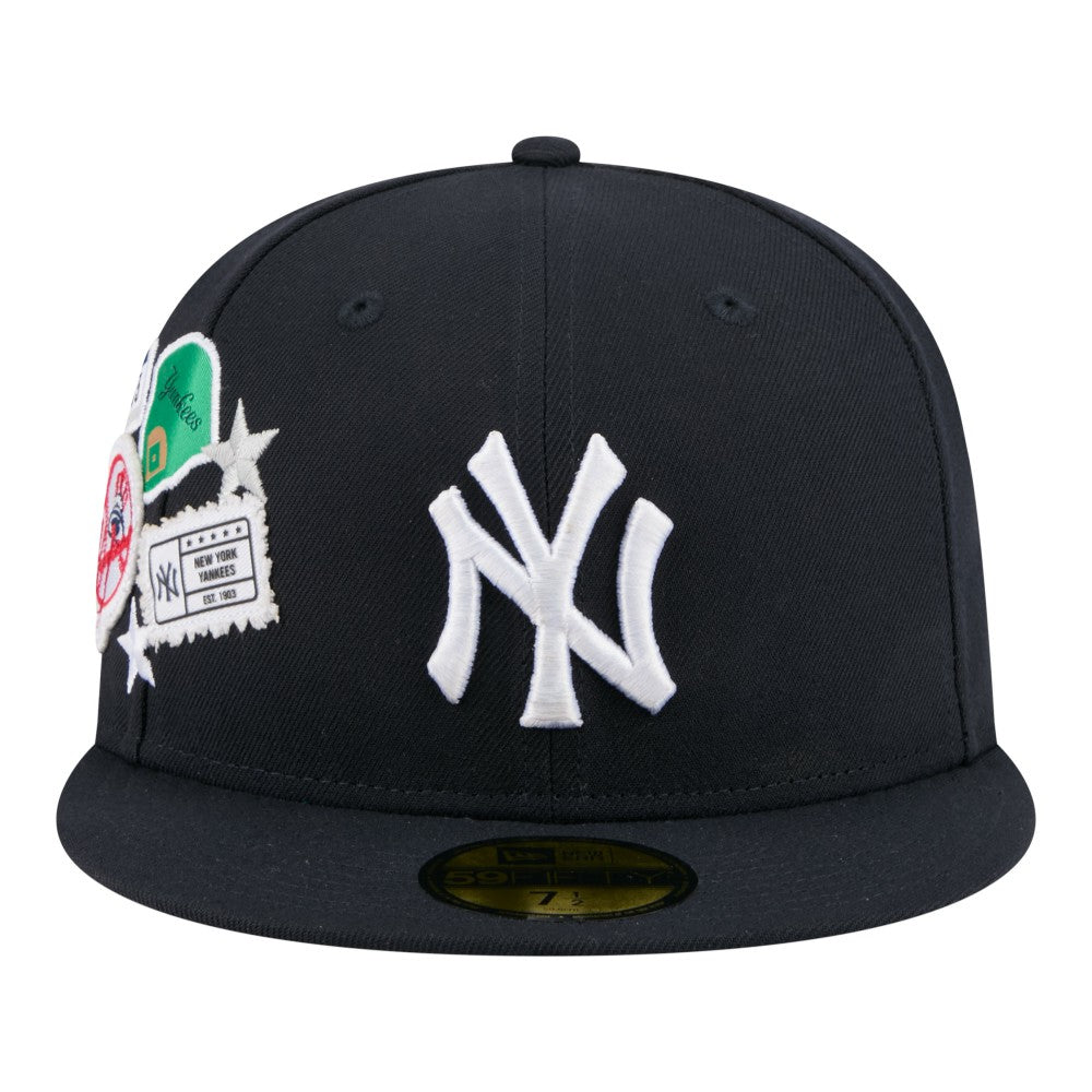 Navy New York Yankees New Era City Patch 59FIFTY Fitted Hat