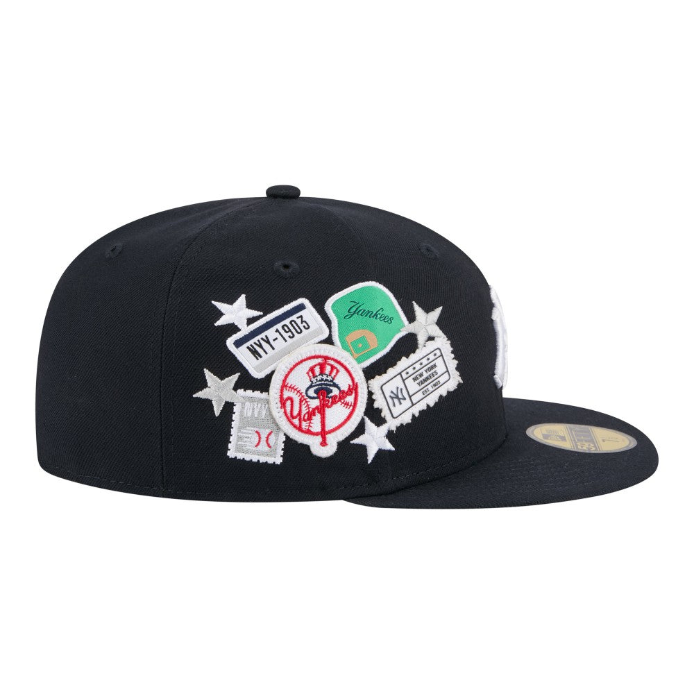Navy New York Yankees New Era City Patch 59FIFTY Fitted Hat