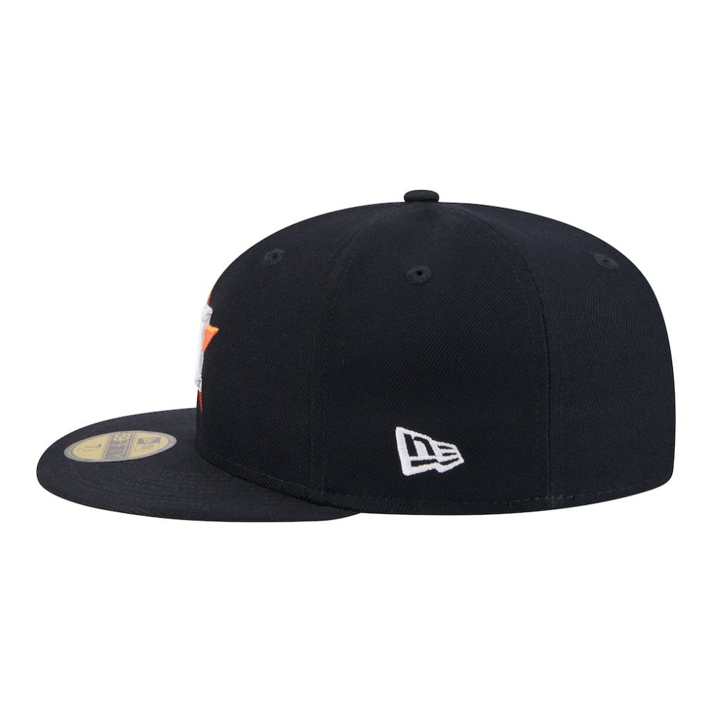 Navy Houston Astros New Era City Patch 59FIFTY Fitted Hat