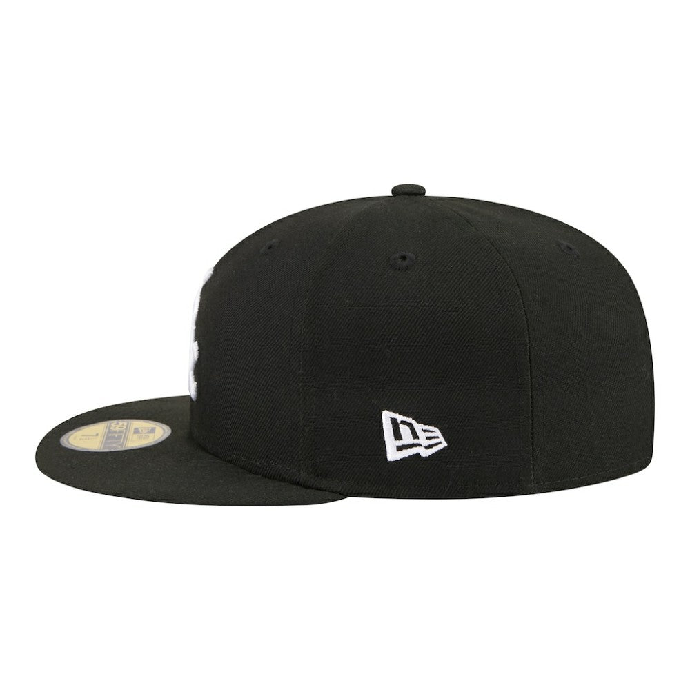 Black Chicago White Sox New Era City Patch 59FIFTY Fitted Hat