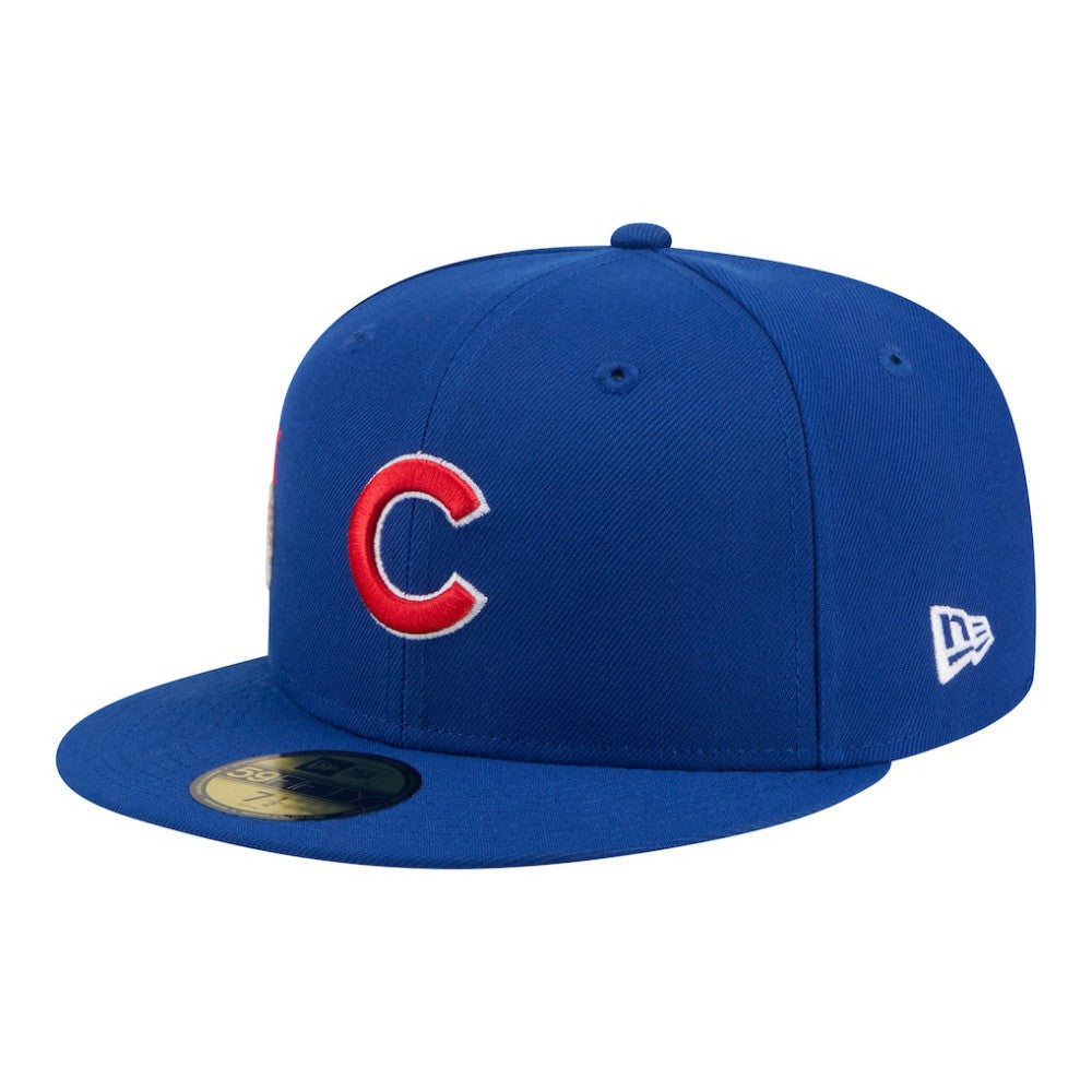 Royal Chicago Cubs New Era City Patch 59FIFTY Fitted Hat